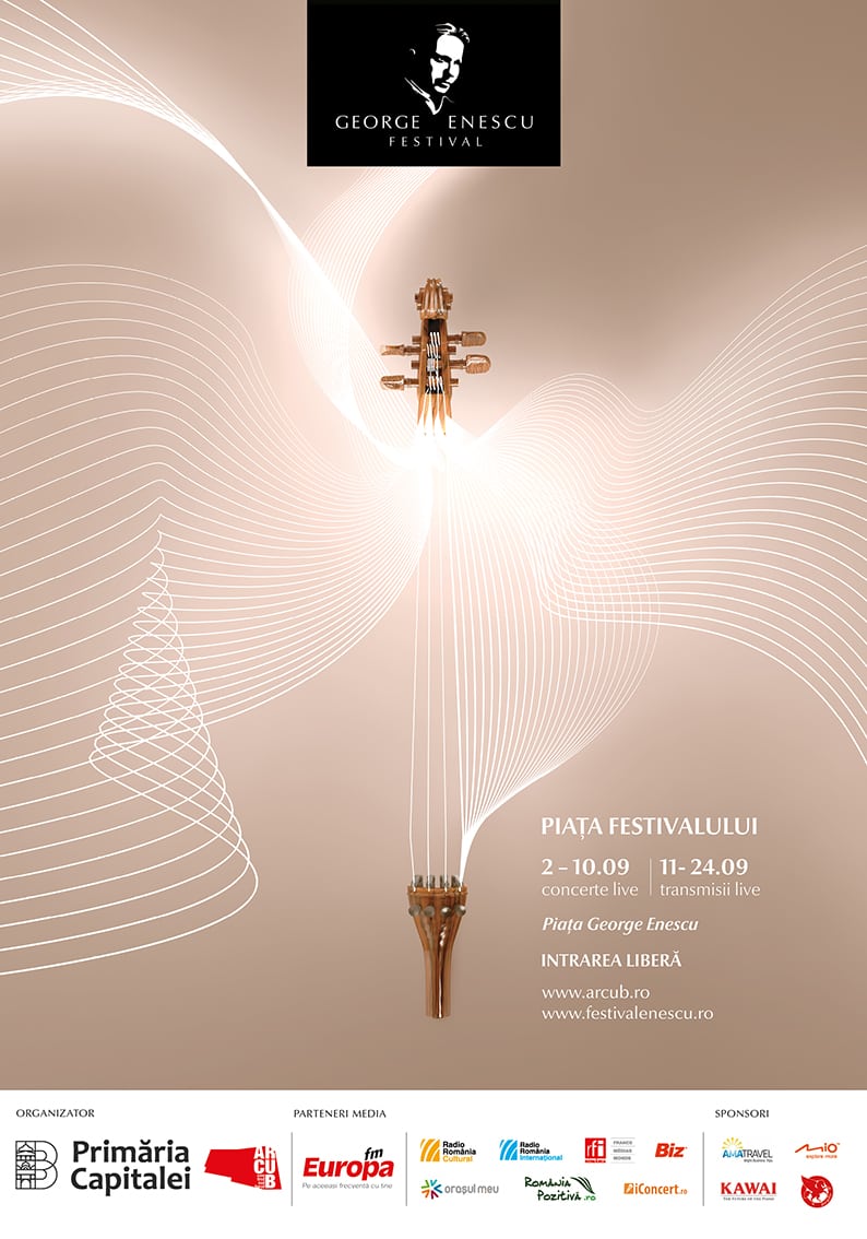 Afis Piata Festivalului George Enescu 1