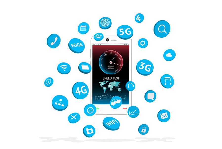 mobile speed Dreamstime