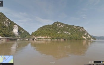 Calator pe Dunare cu Google Street View