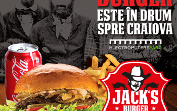 Primul restaurant Jack’s Burger din România, la Craiova